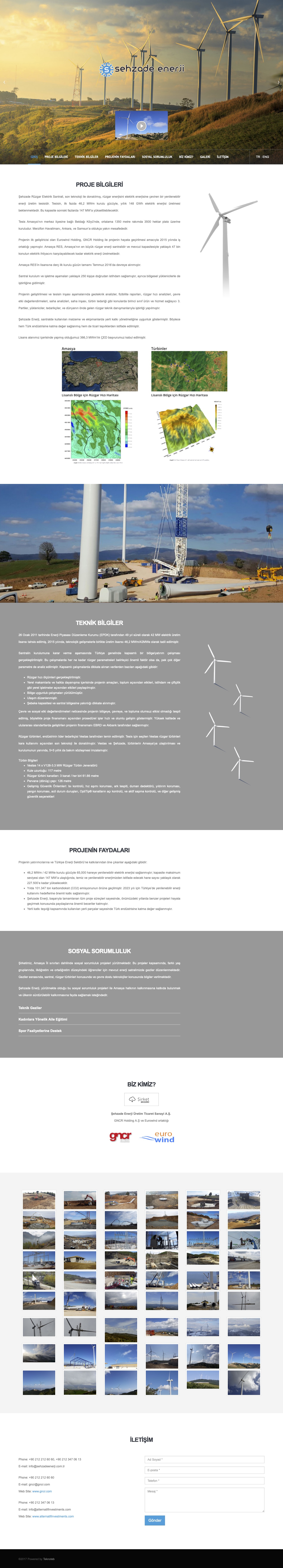 Şehzade Enerji - Web Sitesi Tasarımı ve İçerik Yönetim Sistemi Şehzade Enerji - Web Sitesi Tasarımı ve İçerik Yönetim Sistemi