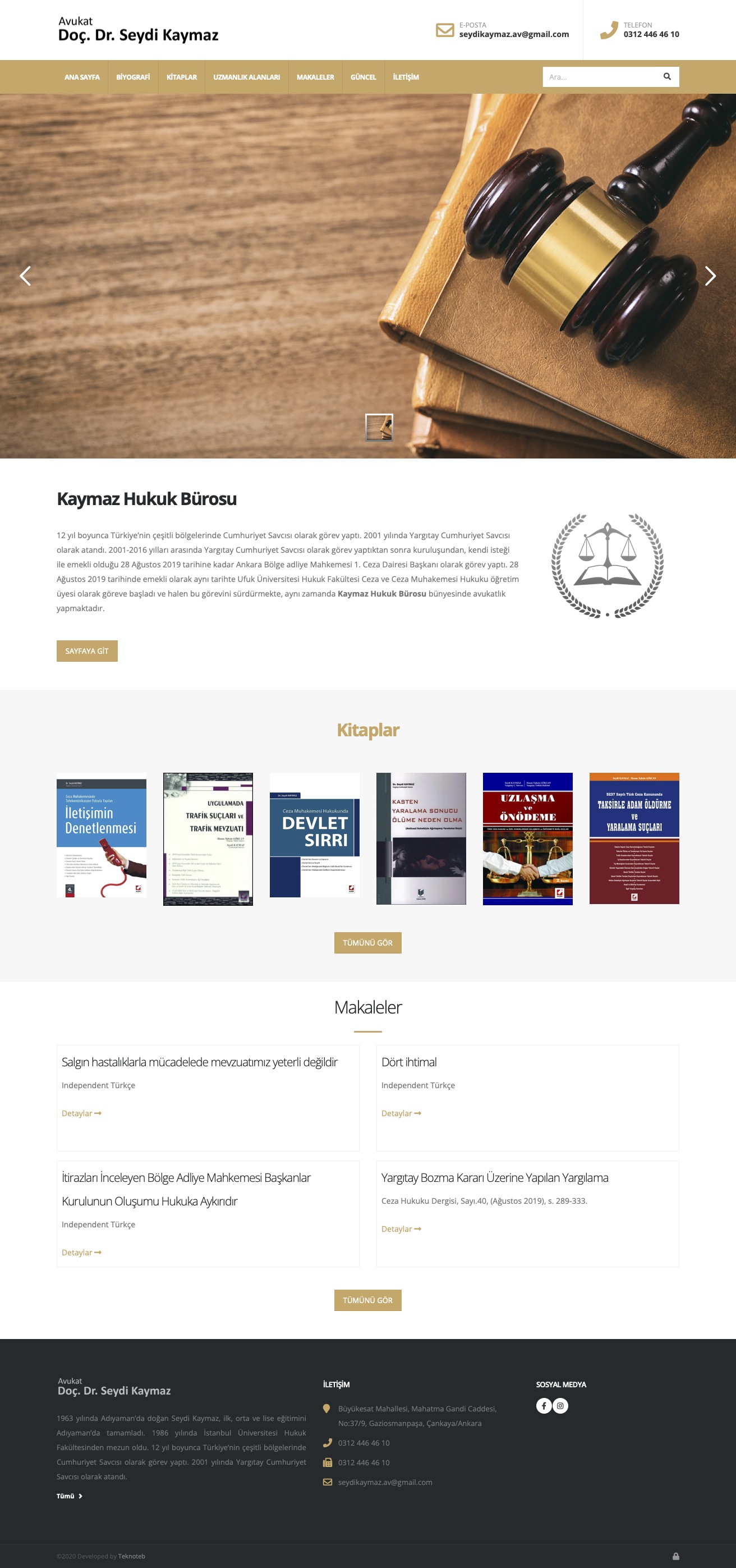 Doç. Dr. Seydi Kaymaz - Web Sitesi Tasarımı ve İçerik Yönetim Sistemi Doç. Dr. Seydi Kaymaz - Web Sitesi Tasarımı ve İçerik Yönetim Sistemi
